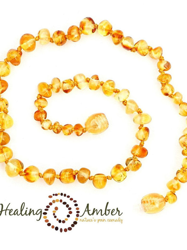 Healing Amber 13" Necklace