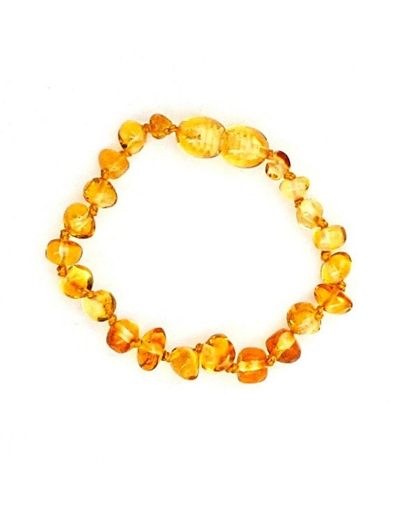 Go amber deals teething anklet
