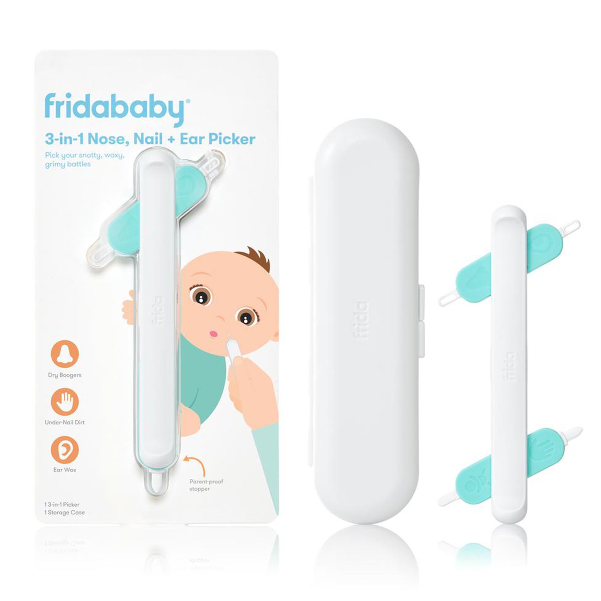 Fridababy 3-in-1 Nose, Nail, Ear Picker