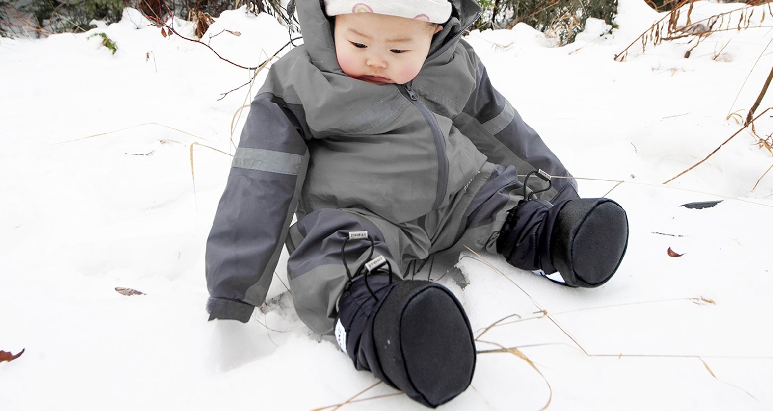 Stonz Baby Puffer Booties - Small