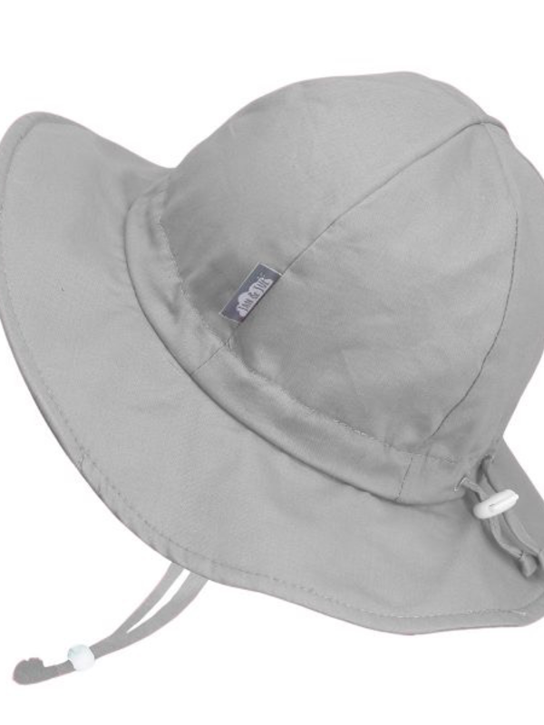 Jan + Jul Jan & Jul Grey Cotton Floppy Hat