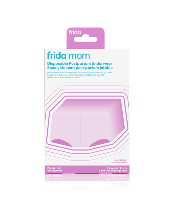 Frida Mom Disposable Postpartum Underwear  Boyshort Briefs, Beauty &  Personal Care, Sanitary Hygiene on Carousell