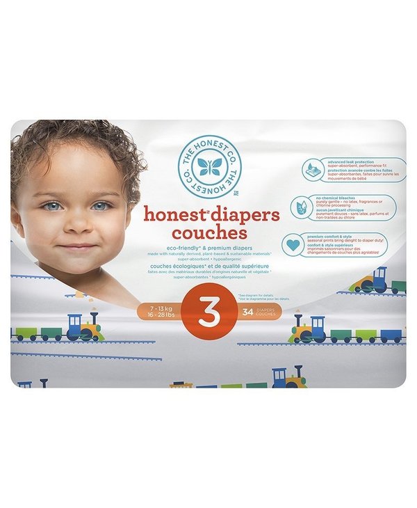 the honest company diapers size 3