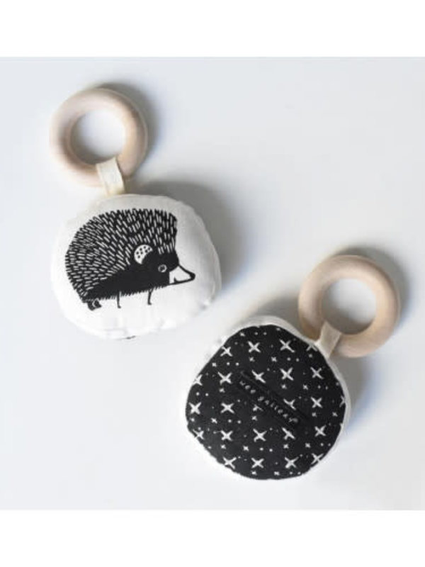 Wee Gallery Organic Cotton Teether - Hedgehog