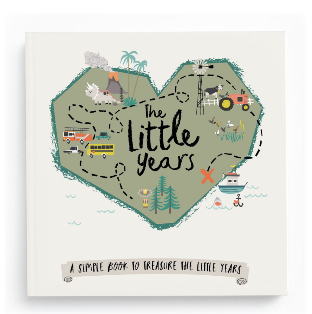 The Little Years Toddler Memory Book - Blue