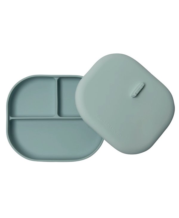 Loulou Lollipop Divided Plate w/ Lid