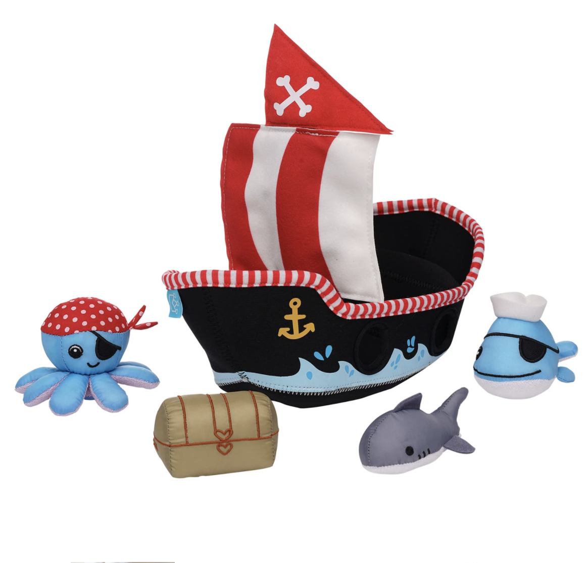 Pirate Ship Floating Fill n Spill Bath Toy