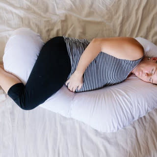 The Ultimate J Shaped Body Pillow Cover