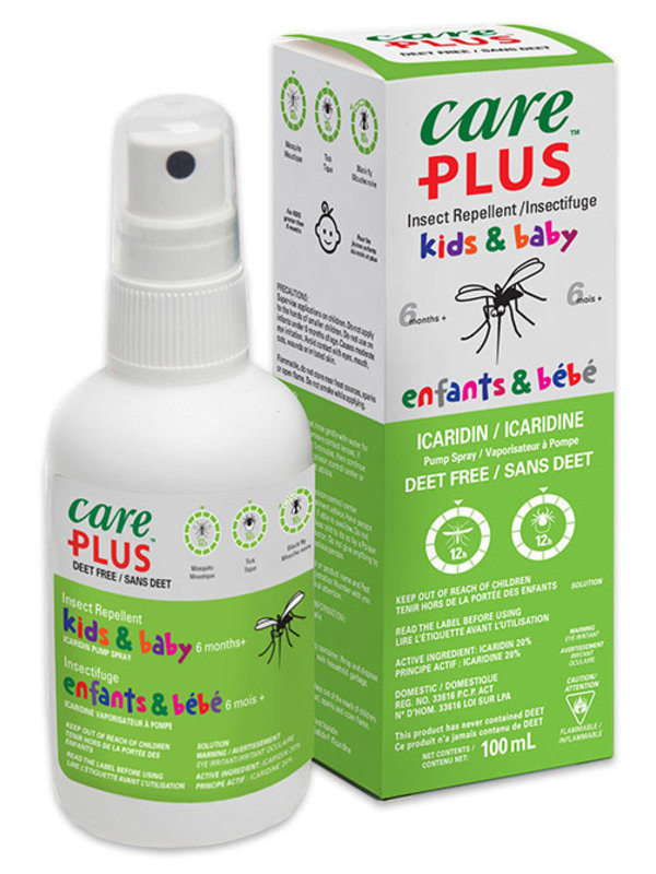 Care Plus Icaridin - Kids + Baby - 100ml