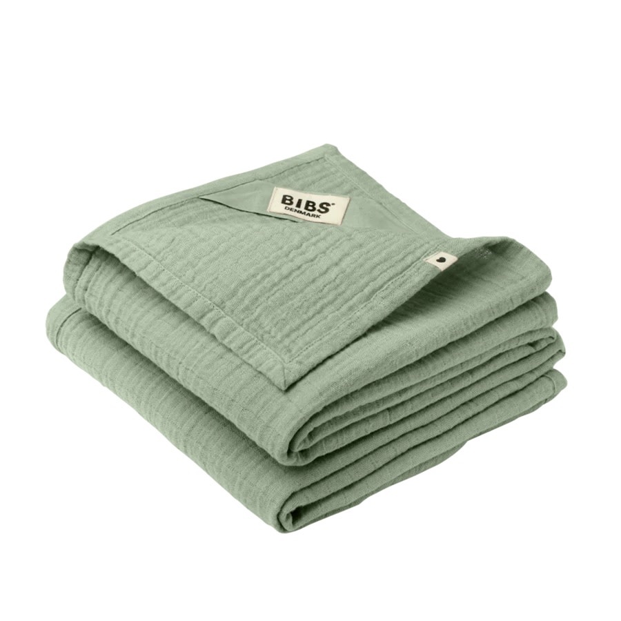 Bibs Sage Cuddle Cloth - 2 pk.
