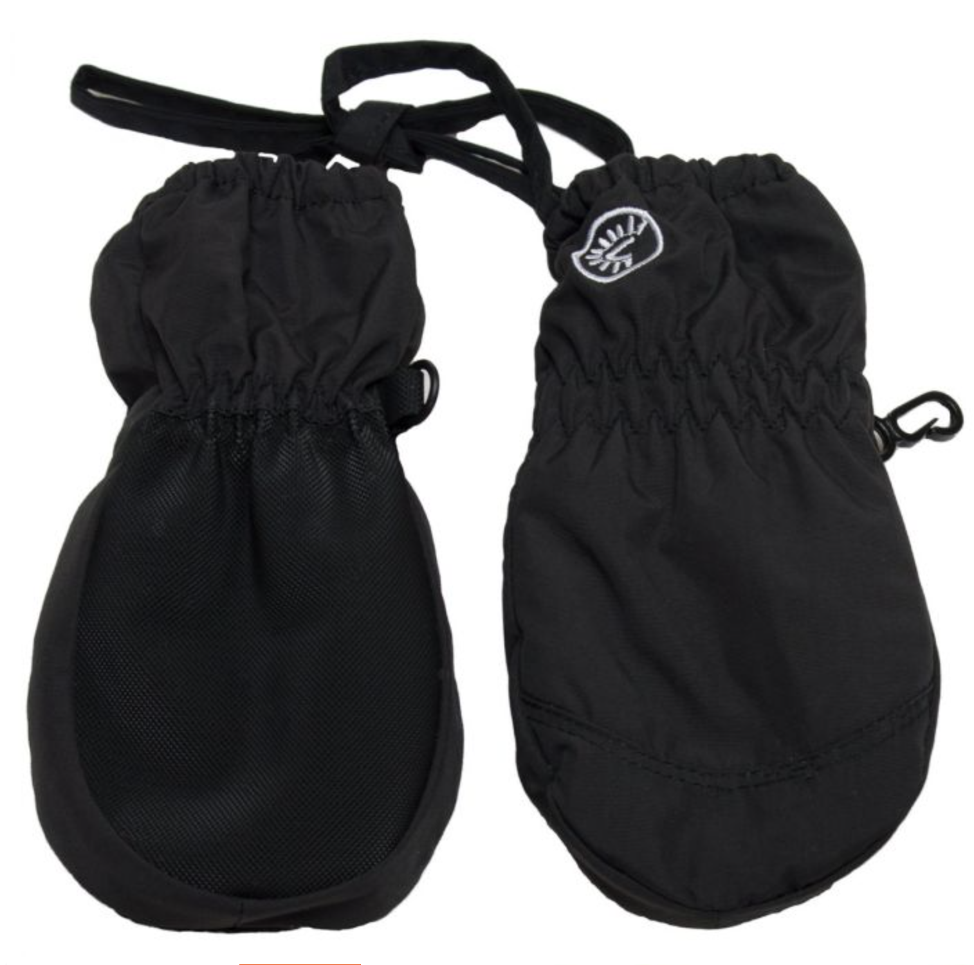 Calikids Black Waterproof Mittens