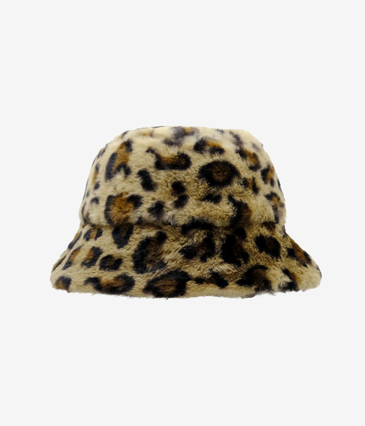 Headster Furry Bucket Hat - Leopard