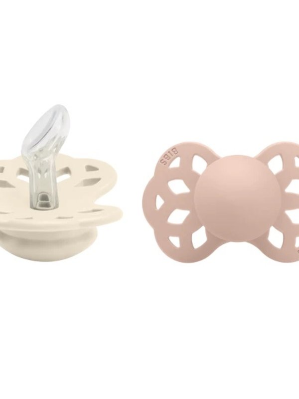 Bibs Bibs Infinity (silicone) - Blush/Ivory