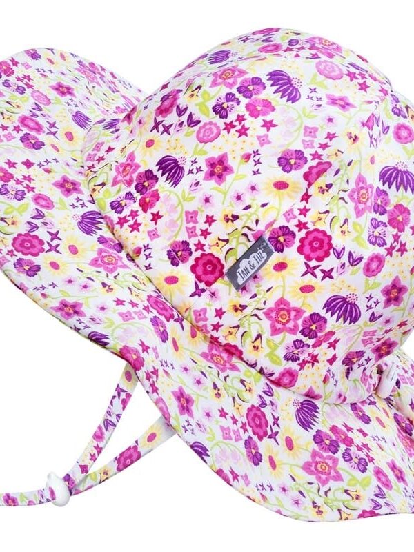 Jan + Jul Wildflower Cotton Floppy Hat