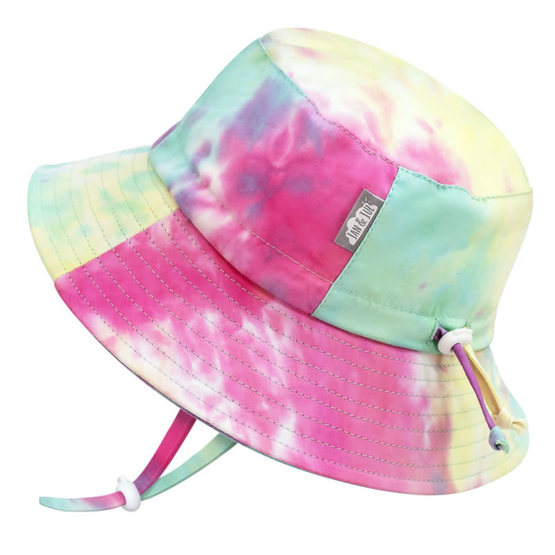 Watermelon Tie-Dye Cotton Bucket Hat