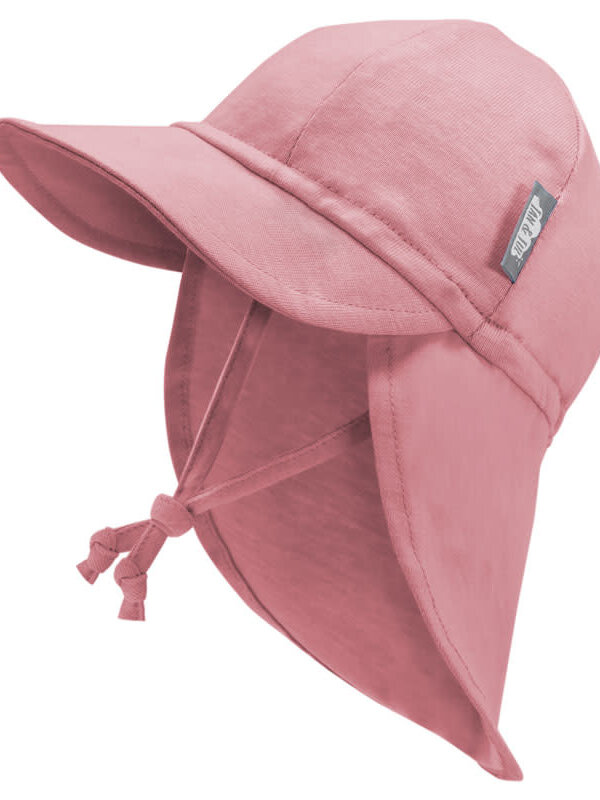 Jan + Jul Dusty Rose Sun Soft Baby Cap