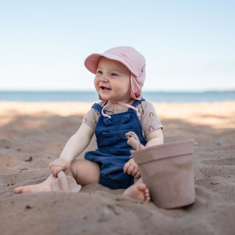 Rose Quartz Sun Soft Baby Cap