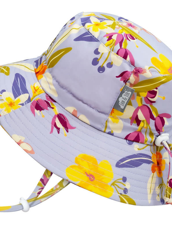 Jan + Jul Tropical Bloom Aqua Dry Bucket Hat