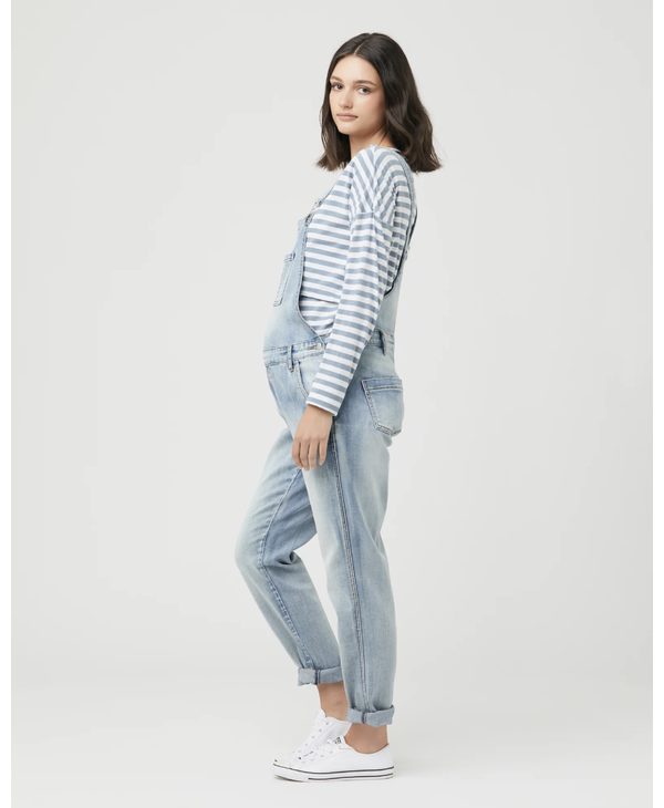 Baby blue jean overalls 2025