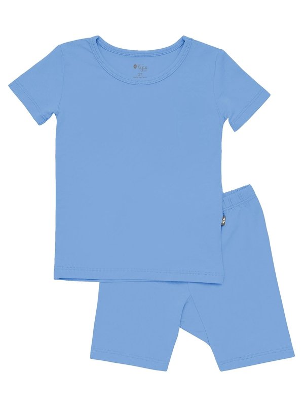 Kyte Short Sleeve Pajama Set - Periwinkle