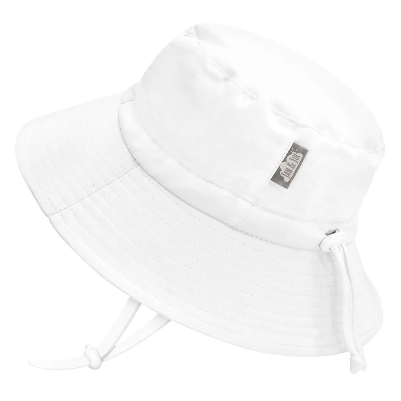 Jan & Jul White Aqua Dry Bucket Hat