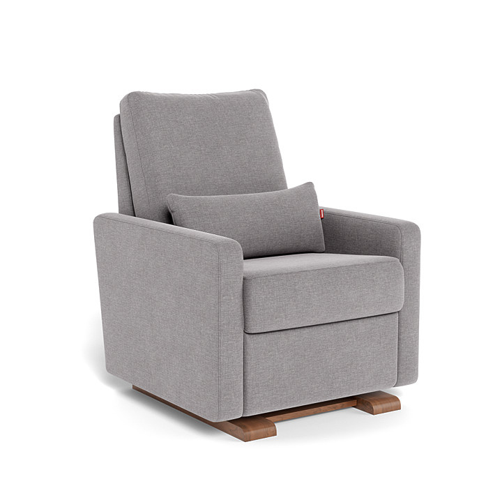 Monte Design Matera Glider/Recliner w/ Walnut Base - Hello Baby