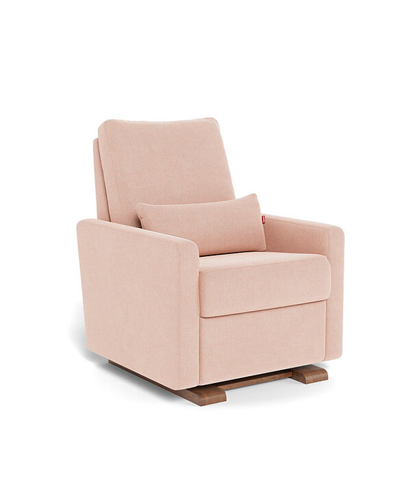 Monte Design Matera Glider Recliner w Walnut Base Hello Baby