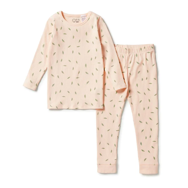 Wilson & Frenchy Rib Pajamas - Falling Leaf