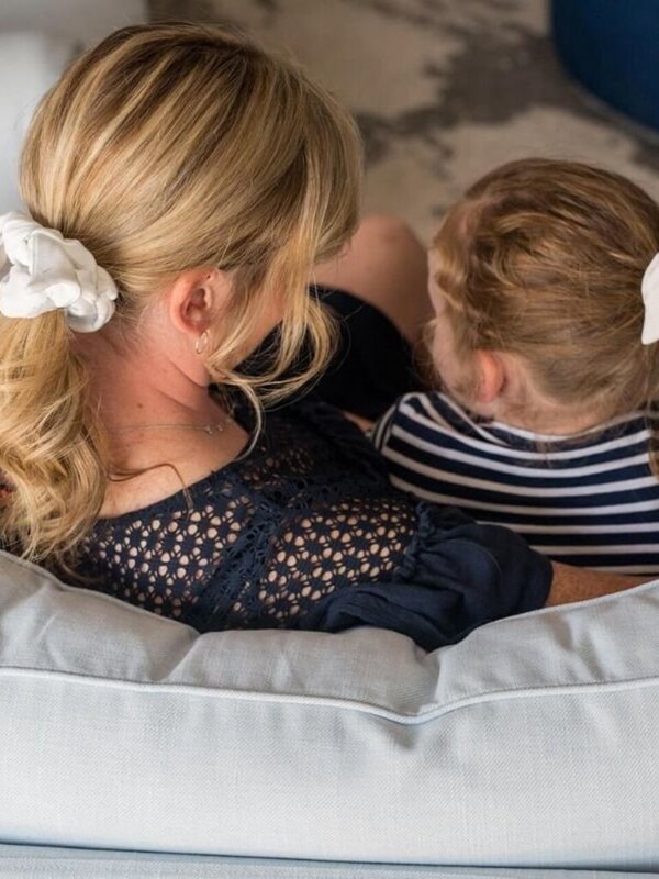 Mommy + Me Scrunchie - Marble