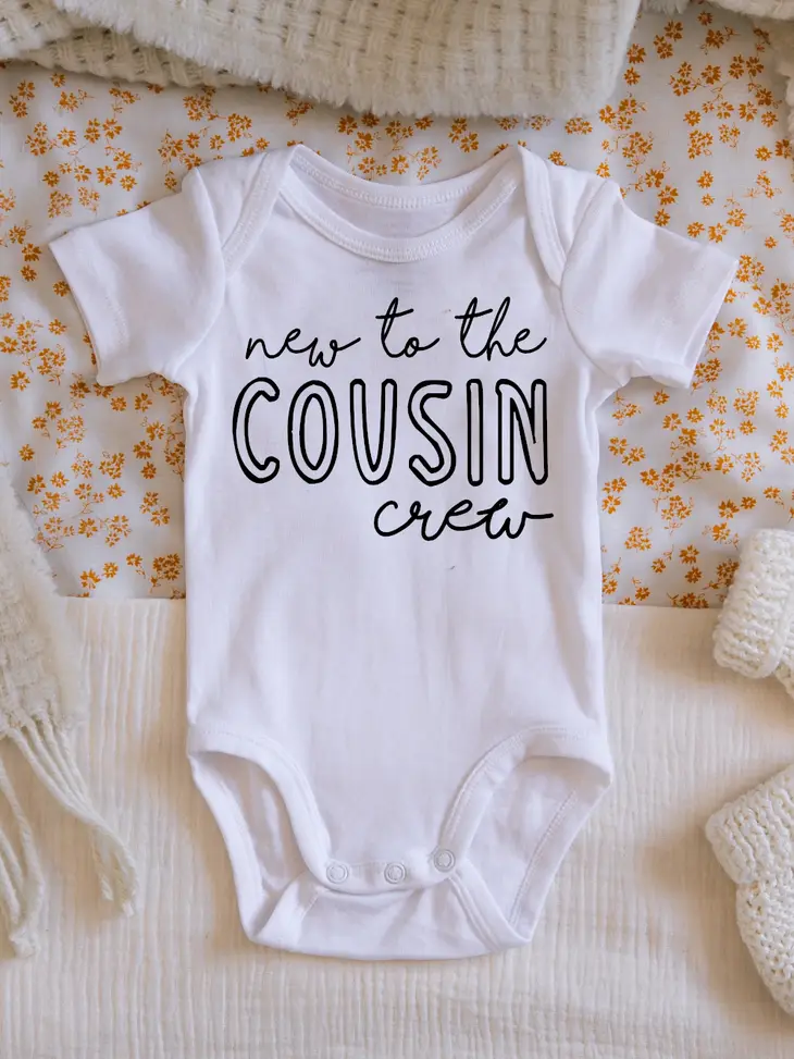 New to the cousin sales crew onesie