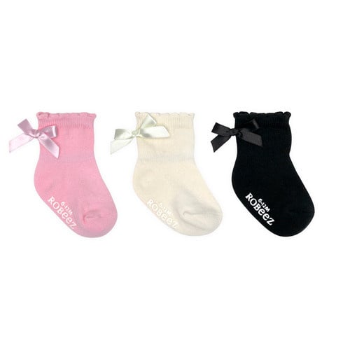 Robeez 3pk Socks - Sofias Classics