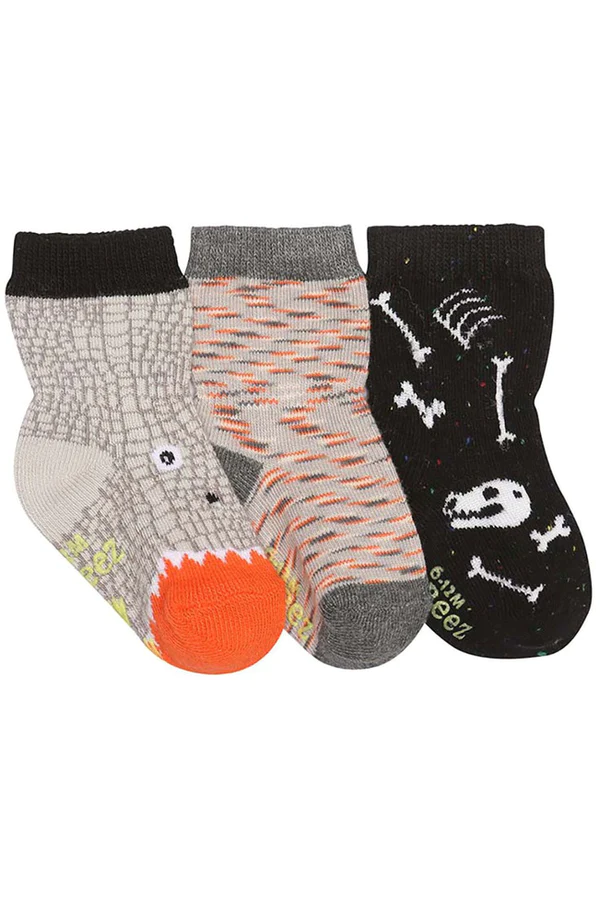 Robeez 3pk Socks - Dino Dan