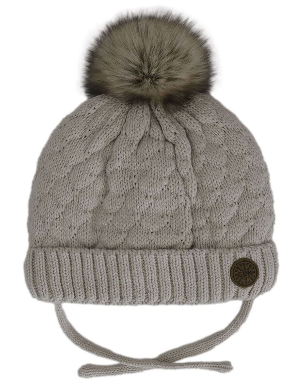 Calikids Calikids Knit Pom Pom Hat