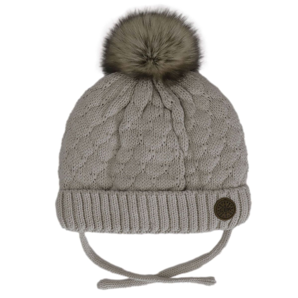 Calikids Knit Pom Pom Hat