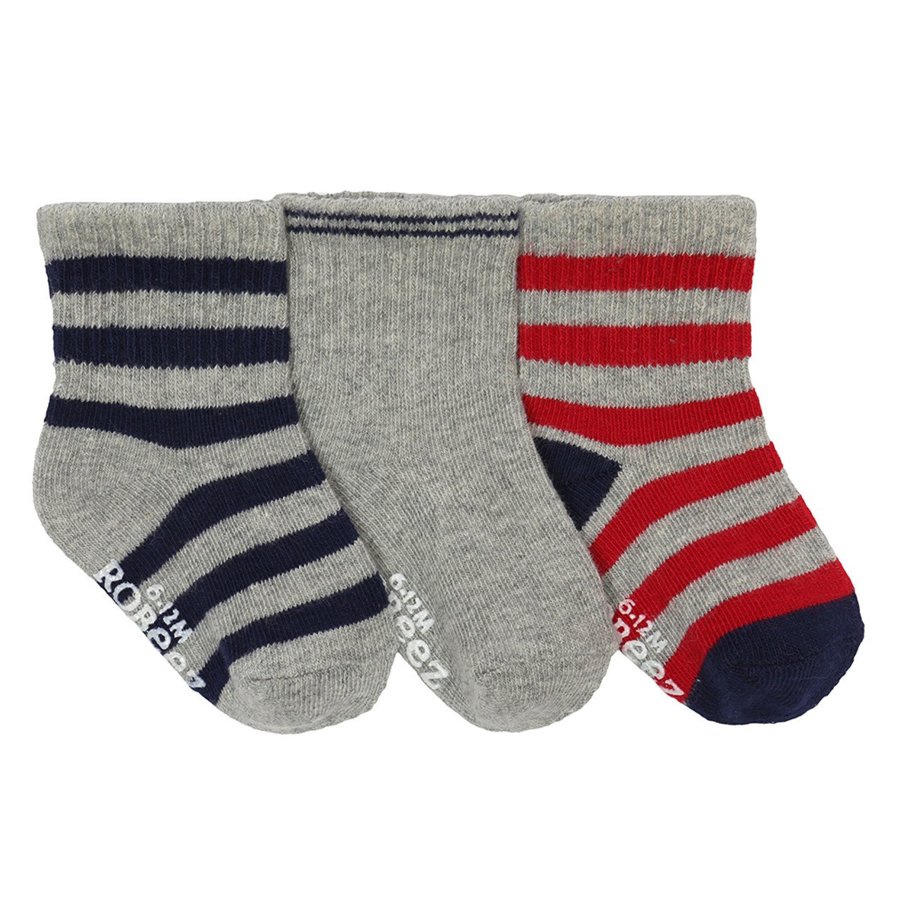 Robeez 3pk Socks - Daily Dave