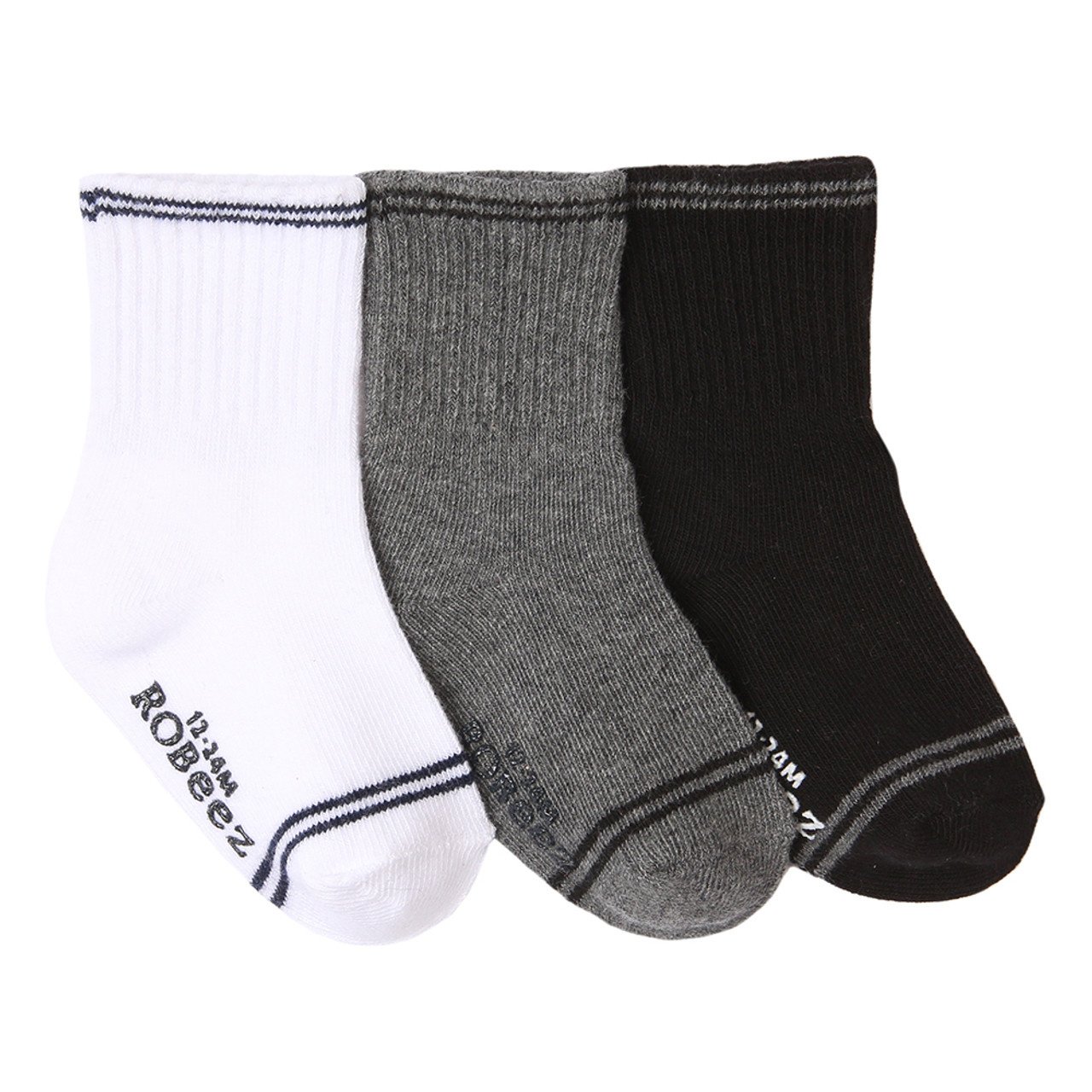 Robeez 3pk Socks - Goes with Everything