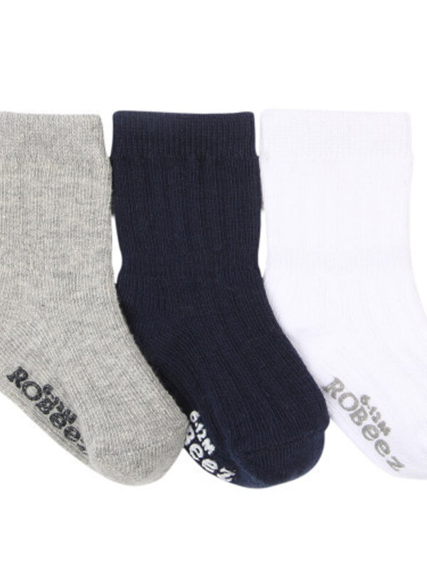 Robeez Robeez 3pk Socks - Boys Basic