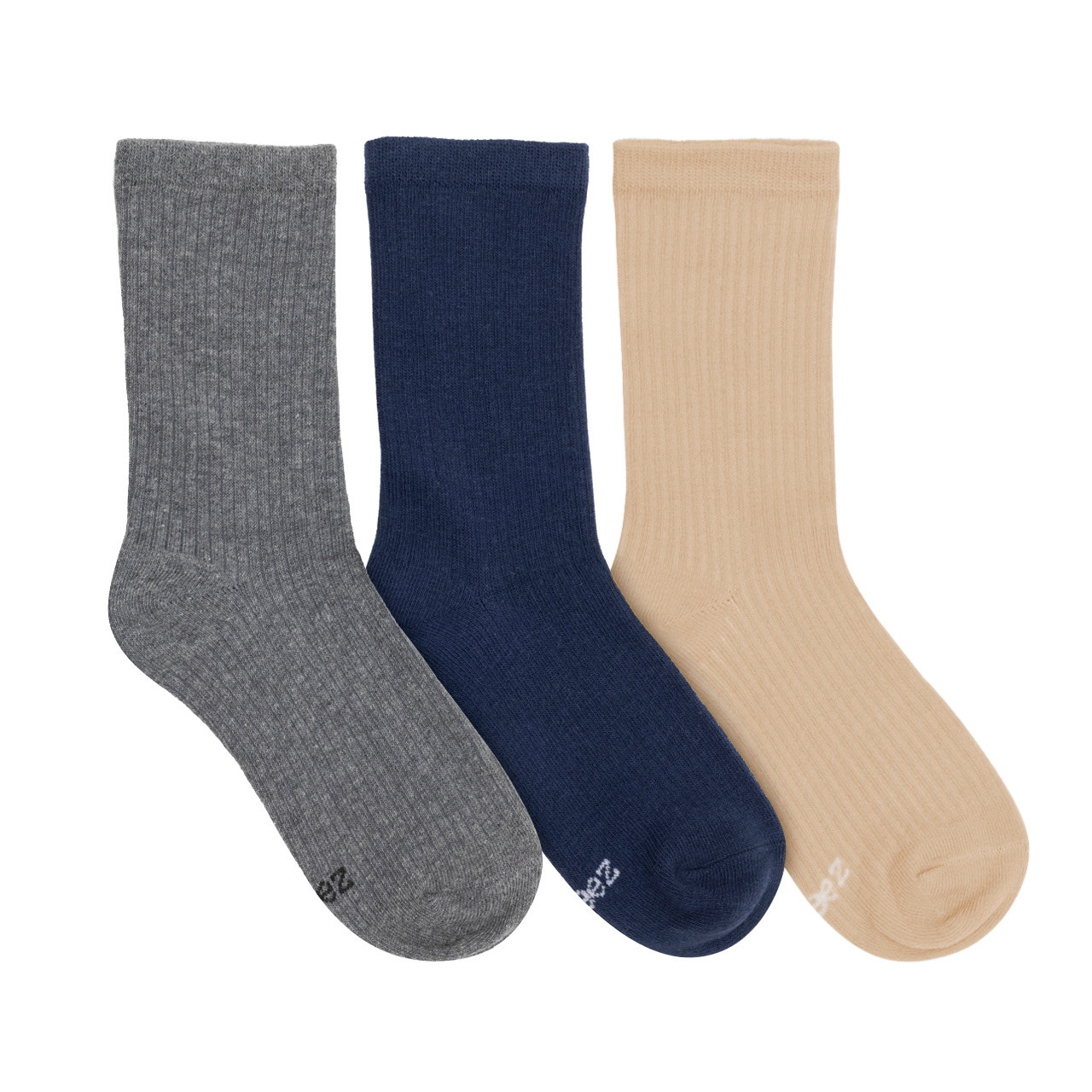 Robeez 3pk Socks - Shoe Size 3-7