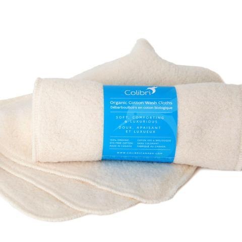 Colibri Organic Cotton Sherpa Washcloths