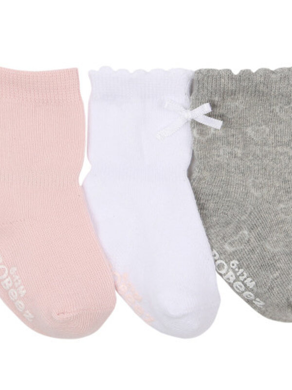 Robeez Robeez 3pk Socks - Girly Girl Basics