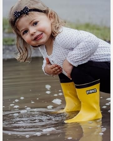 Stonz Rain Boots - Yellow