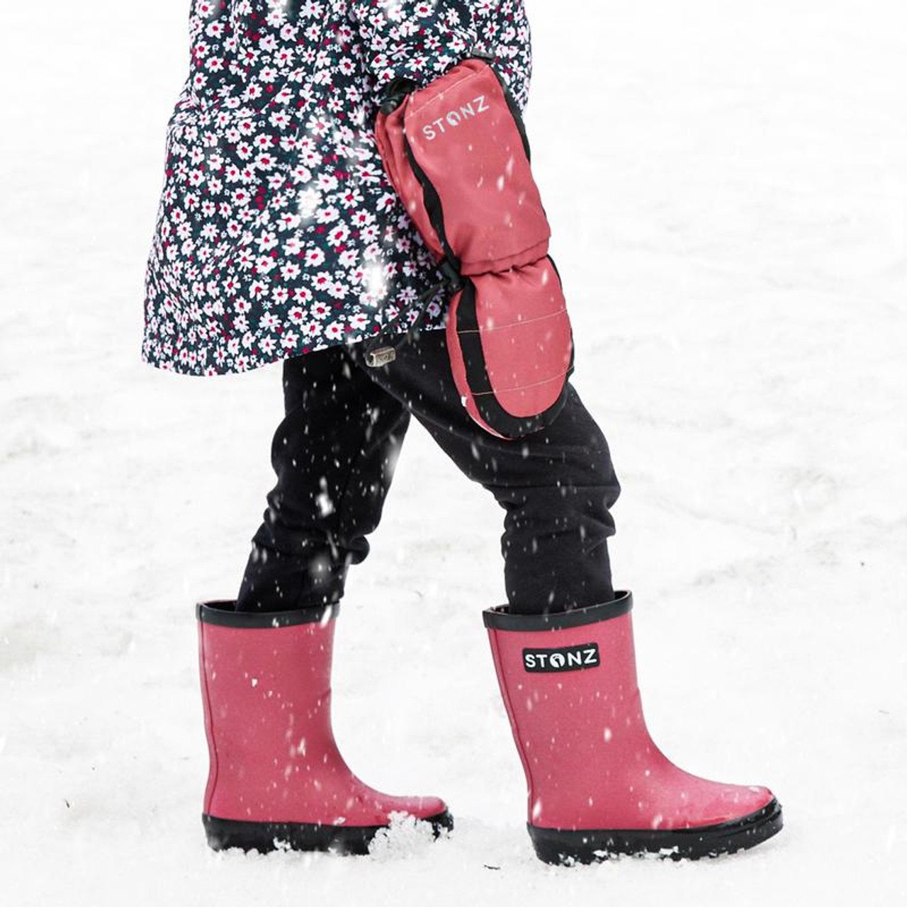 Stonz Rain Boots - Dusty Rose