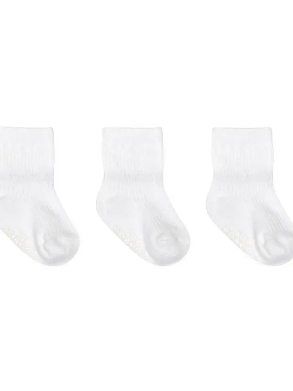 Robeez Robeez 3pk Socks - Bodens Trio White