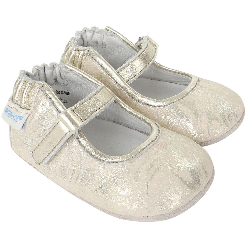 Robeez Shannon Mary Jane Mini Shoes - Size 3-6 months
