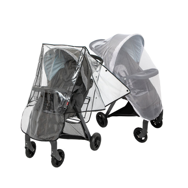 Nuby Eco Stroller Weather Shield and Bug Netting Set