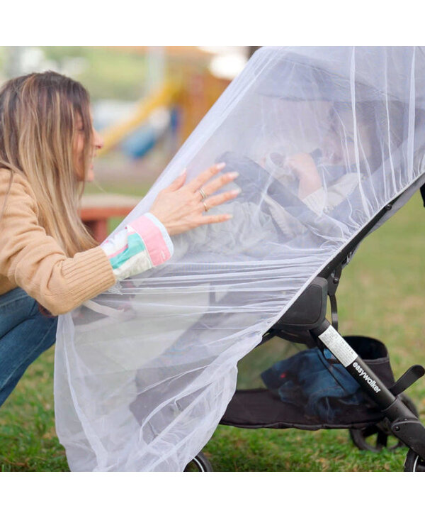 Nuby Eco Stroller Weather Shield and Bug Netting Set - Hello Baby