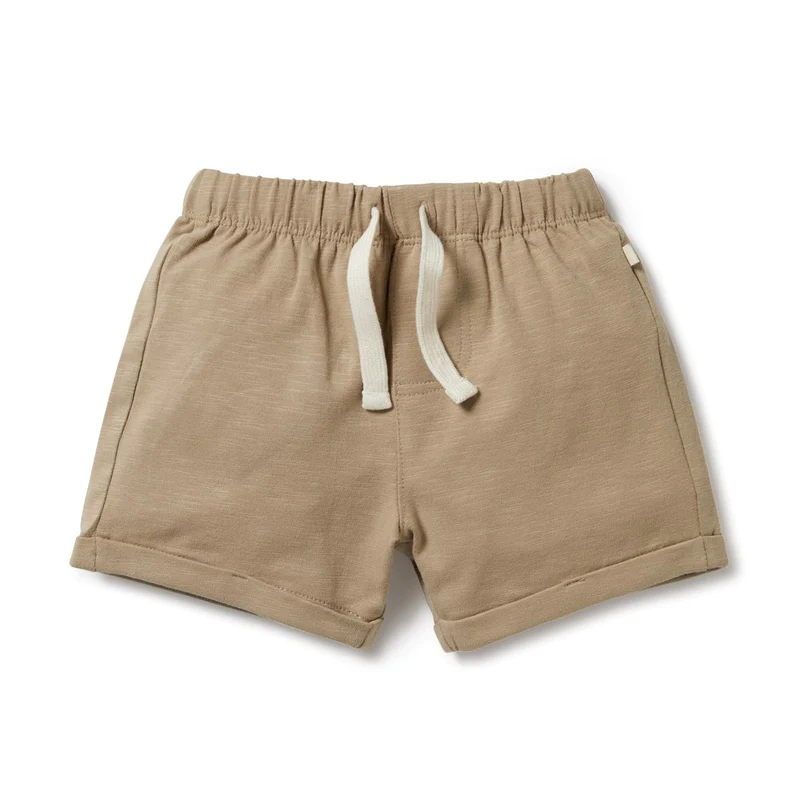 Wilson & Frenchy Tie Shorts - Driftwood