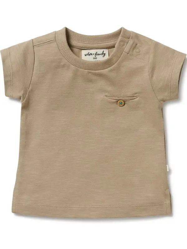 Wilson & Frenchy Wilson & Frenchy Pocket Tee - Driftwood