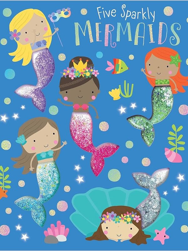 Five Sparkly Mermaids