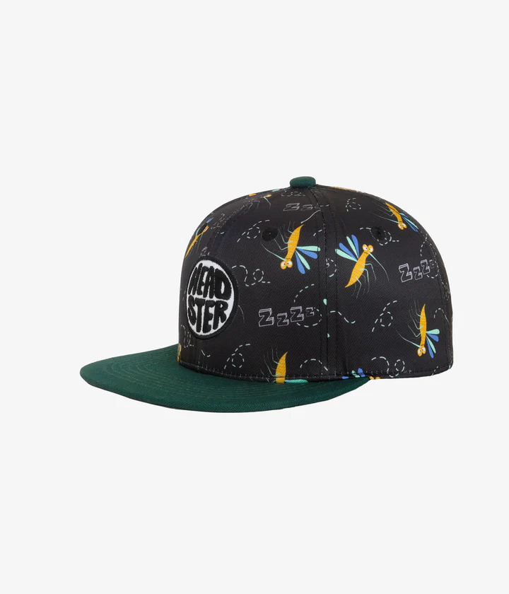 Headster Snapback - Black Mosquito